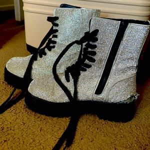 Rhinestone boots